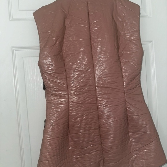Rachel Comey Miele Vest Solaris Size 2 in Pink Polyester Made in NY USA - Picture 5 of 9